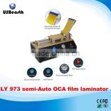 LY 973 220V/110V semi-auto vacuum OCA film lamination machine with build-in pump non-air compressor