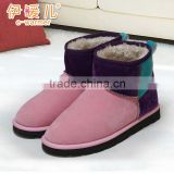 Rechargeable battery heated snow boots