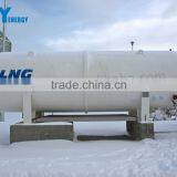 50m3 Liquid Oxygen Nitrogen Argon CO2 LNG LPG Horizontal Cryogenic Storage Tank With ASME/ISO/GB thumbnail-2