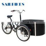 Front Loading Cargo Tricycle for Family thumbnail-3
