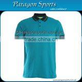 Cotton Men Polo T-shirt Sky Blue Color thumbnail-1