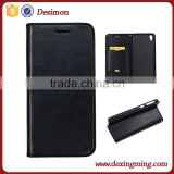 OEM Magnetic Flip PU Leather Card slot cell phone Cover for HTC 826