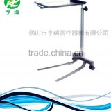Hospital stainless steel adjustable surgical instrument table trolley