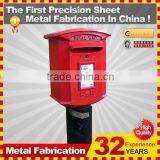 Kindle Waterproof Outdoor Custom Metal Steel American Mailbox Coin Bank