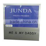 Silver Aluminum Family Picuture Frame ZD130H thumbnail-1