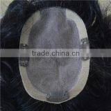 Silk Top Full Lace Closure Human Indian Remy Remi Hair Partial Wig Mix Color thumbnail-1