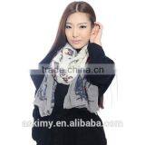 Printed Cashmere&wool Blended Pashmina Scarves