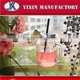 Wholesale 16oz Glass Mason Jars With Straw Lid thumbnail-4
