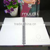 A5 Paper Hardcover Spiral Journal With Black Elastic Band thumbnail-4
