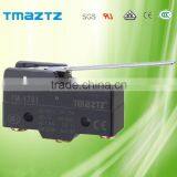CE&RoHS ABS Plastic 15A/250VAC Long Steel Wire Lever Type Double Micro Switches Model Z-15HW78-B thumbnail-1