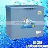 308L Top Open Single Door Mini Refrigerator Freezer Inner Cheap Glass Door Freezer