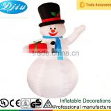 DJ-170 Inflatable Lighted Snowman Yard Christmas Holiday Winter Outdoor Garden Decoration