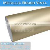 CARLIKE Trade Assurance Gold Chrome Metallic Brushed Car Wraps Sticker thumbnail-3