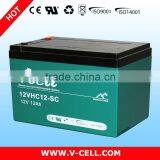 12Ah VCELL Deep Cycle Lead Acid Rechargeable Battery Pack