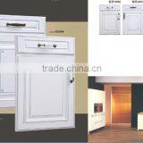 PVC Membrane Door Kitchen Cabinet thumbnail-1