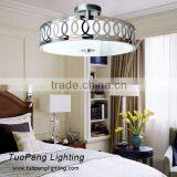 Modern Indoor Round Simple-style Glass Ceiling Lamp