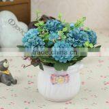 Wedding Wholesale Hydrangea Artificial Silk Flowers thumbnail-3