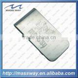 Promotional Blank Brushed Stainless Steel Money Clip thumbnail-4