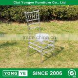 Clear Transparent Colored Wedding Hotel Banquet Party Resin Sillas Tiffany Chiavari Chair