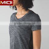 Dry Quick Customize Yoga T-ShirtWomens Guangzhou Miqi For Ladies thumbnail-5