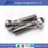 m4 Stainless Steel Slot Drive Knurled Thumb Screw, Straight Knurling Captive Screws thumbnail-5