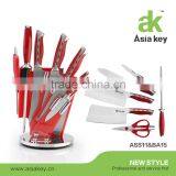 New Coming Handle 7 Pcs Stainless Steel Cutlery Set Knife Set thumbnail-1