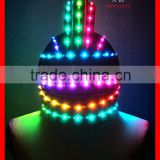 Remote control stilt walker LED robot costume helmet