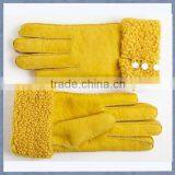 Fashion Lady Fur Gloves Sheepskin Fur Gloves