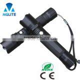 High Quality Waterproof Tactical LED 1101 Police Flashlight With Compass