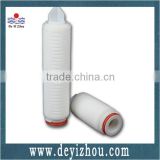 PTFE pleated filter element