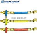 DSZH Short Charging Hose With Ball Valve R410 R410-RV/YV/BV