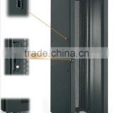 FY-SEH server rack with high density perforated flat front & rear door