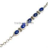 925 silver lapis lazuli bracelet jewelry