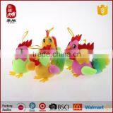 Manufacturer Colorful Plush Chook Keychain for Promotion thumbnail-3