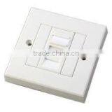 Supply Network Rj45 Wall Outlet 2 Ports Faceplate With Cat6 Keystone Jack thumbnail-3