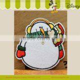 2014 Hot Sale Christmas Hat Logo Embroidery Epaulette Pin-On thumbnail-2