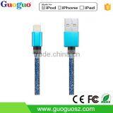 Factory Price 8 Pin PU Leather MFi Certified USB Data Cable thumbnail-3