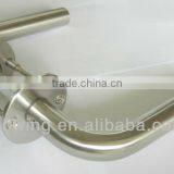 HL002 Stainless Steel Tube Lever Type Main Door Handle thumbnail-2
