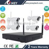 4ch P2P CCTV CAM Security 2.4g Wireless Wifi ip Camera Nvr Kit
