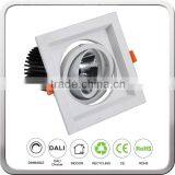 5 Inch Square Downlight Dimmable With 15/24 Degree Rotable Down Light Square for Shop thumbnail-2
