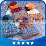 Wholesale Fashion Ladies Wool Winter Beanie Hats Womens Winter Knitted Hat thumbnail-1