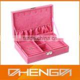 Guangzhou Zhengda Packing Factory Customized Wood Jewelry Box Wooden Jewellery Boxes Jewel Packing Box (ZDS-N001) thumbnail-2