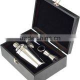 Duluxe Bar Accessories Gift Set,stainless Steel Cocktail Bar Set,with Black Wooden Box thumbnail-1
