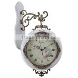 Antique Home Double Sided Digital Wall Clock Retro For Sale