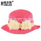 Fashion Summer Kids Hat Paper Straw Hat thumbnail-1
