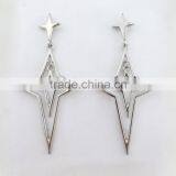 2015 High Quality Double Star Design Earring thumbnail-1