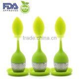 Leaf Tea Infuser Silicone Bottle With Tea Strainer thumbnail-2