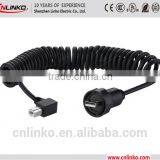 China Suppliers IP67 5Pin Watertight Circular Male Solder Usb Connector For Computer