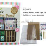 Diy Secret Diary Notebook Exercise Book Journal Set thumbnail-3
