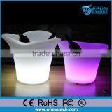 Outdoor Led Furniture Remote Control Rgb Color Changing Party Bucket Cooler Light up Ice Party Tub Cooler